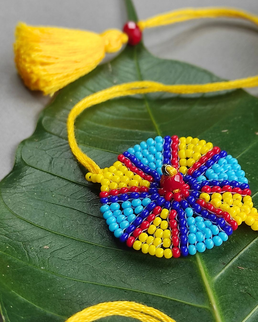 Yellow Handmade Rakhi