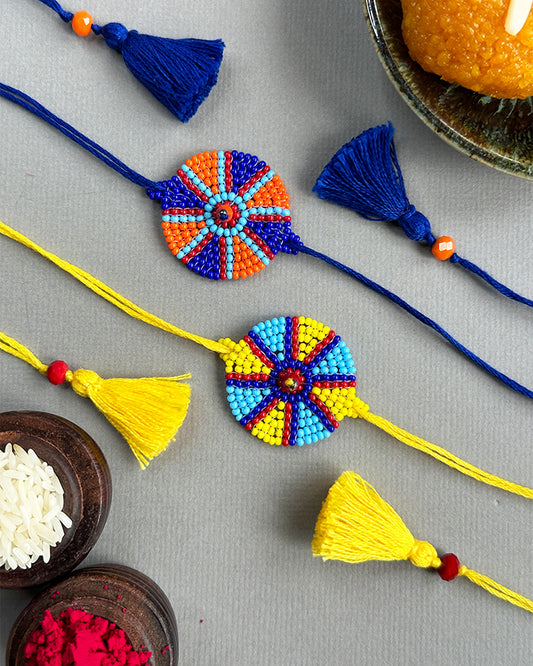 Handmade Rakhi Combo 1 - Set of 2