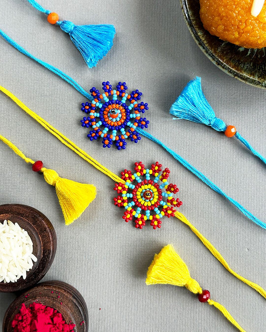Handmade Rakhi Combo 3 - Set of 2