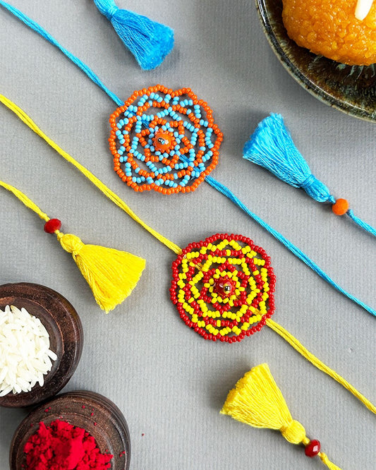 Handmade Rakhi Combo 2 - Set of 2