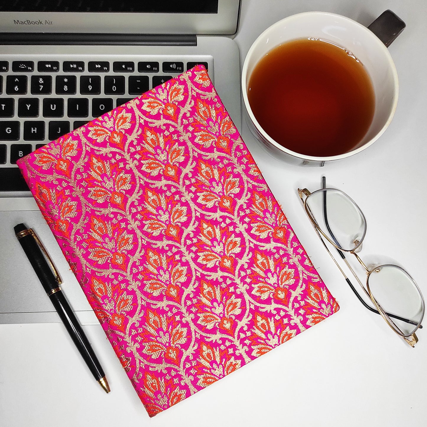 Handmade Journal - Magenta - Silk Route Collection