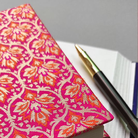 Handmade Journal - Magenta - Silk Route Collection